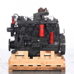 Komatsu S6D125 image of engine