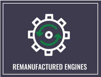 remanufactured engine button
