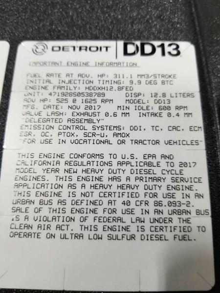 Detroit DD13 Engine