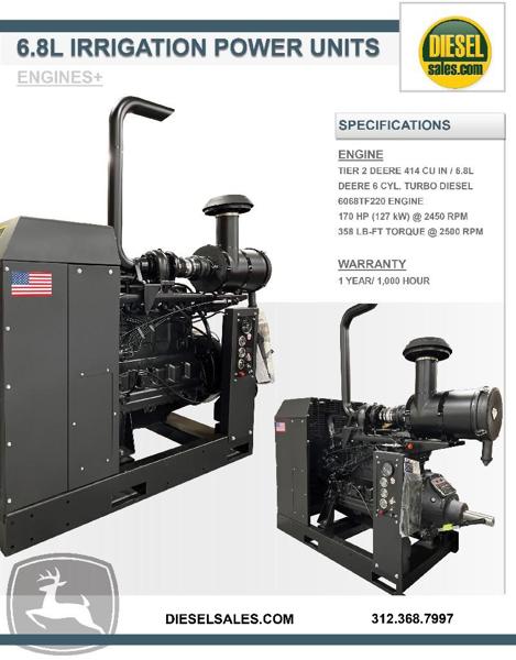 John Deere 6068TF220 Engine