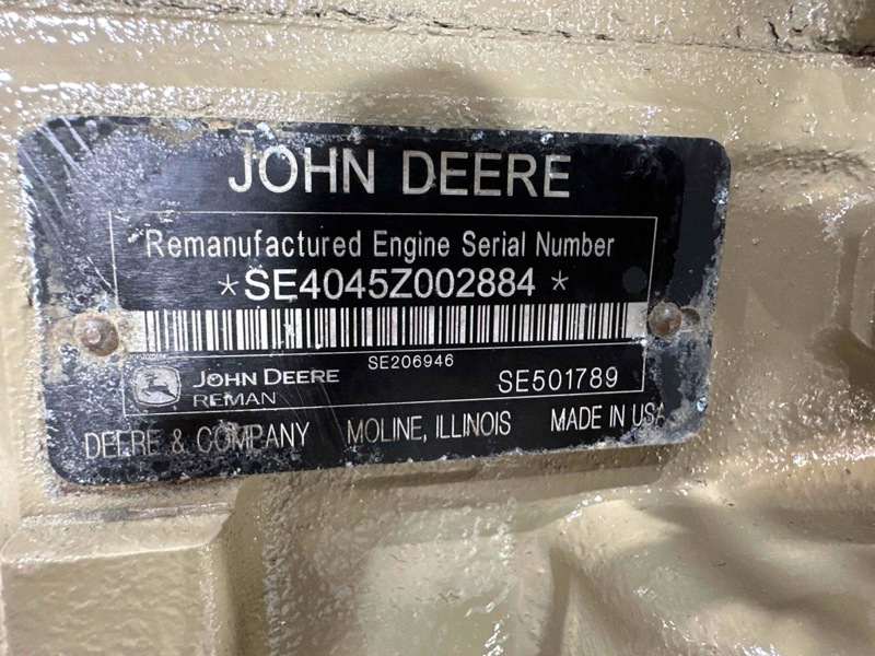 John Deere 4045 HF275 Engine