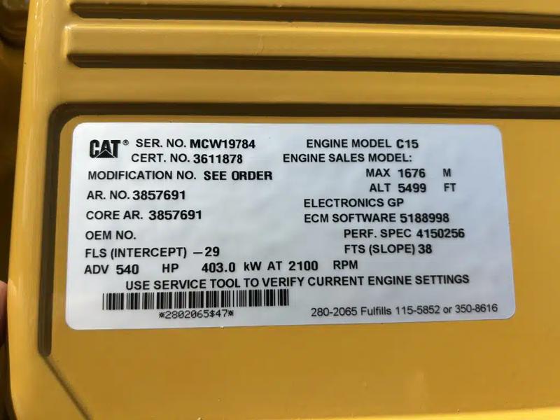 Caterpillar C-15 Engine