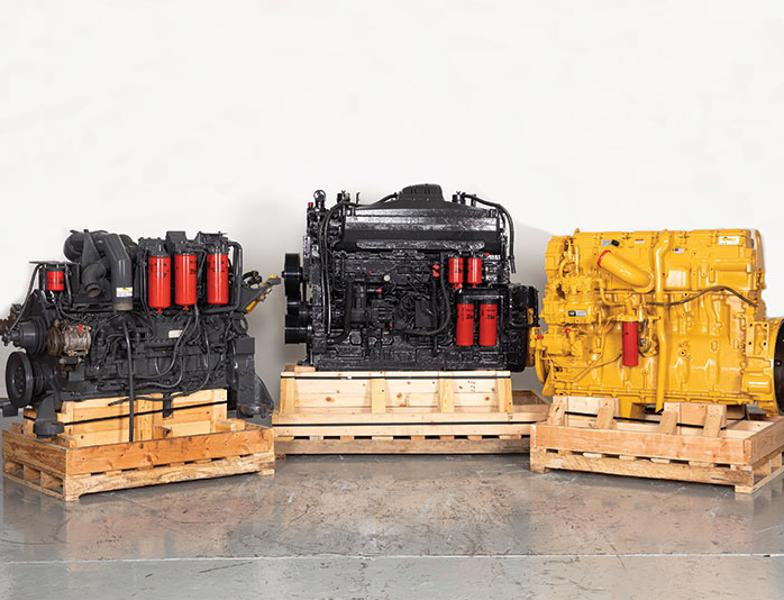 Komatsu SAA6D125E-3 Engine