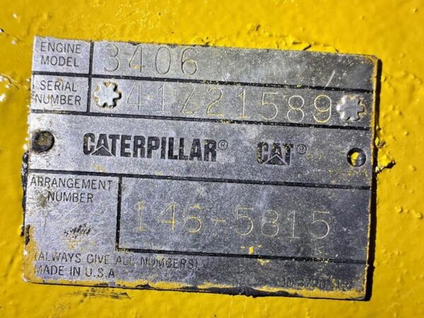Caterpillar 3406C-WJAC Engine