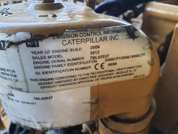 Caterpillar 3412 Engine