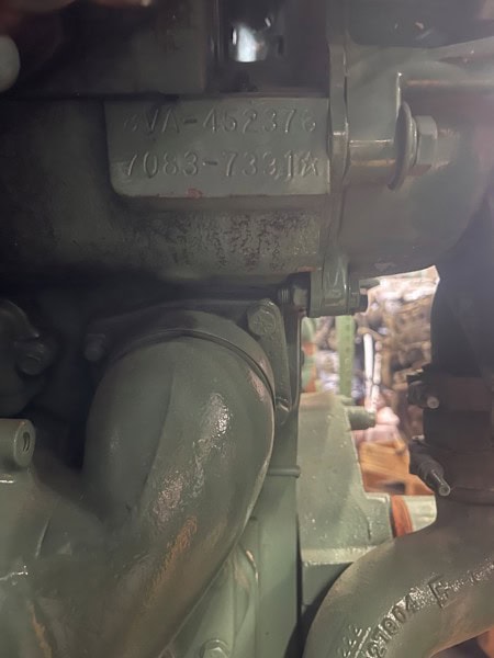 Detroit 8V71T Engine