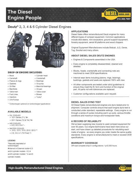 Deutz 2011 Engine
