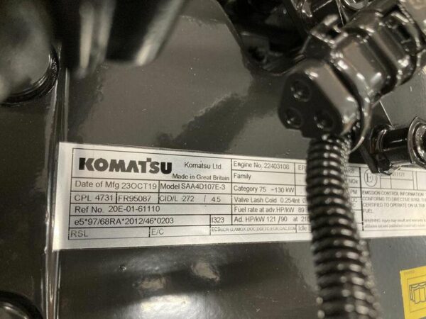 Komatsu SAA4D107E-3 Engine