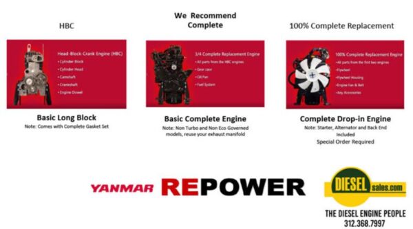Yanmar 4TNV88-BGGE Engine