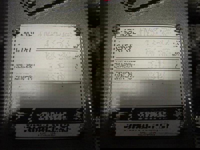 Yanmar 4TNV98T-ZGGE Engine