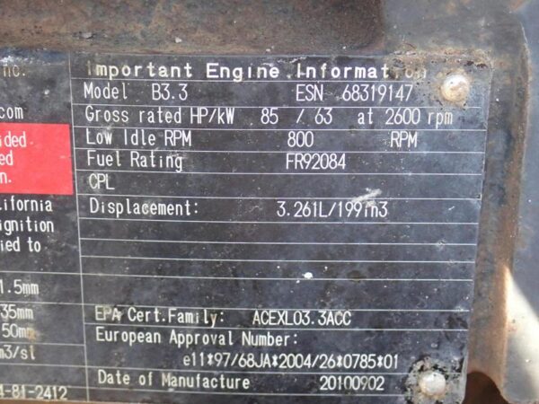 Cummins B3.3T Engine
