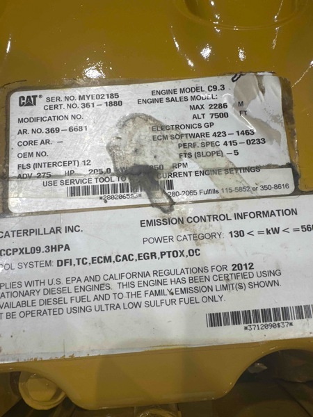 Caterpillar C9.3 Engine