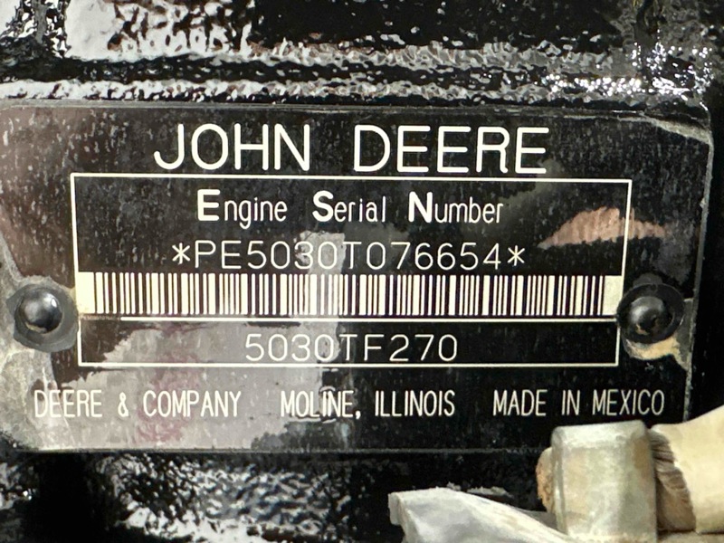 John Deere 5030TF270 Engine