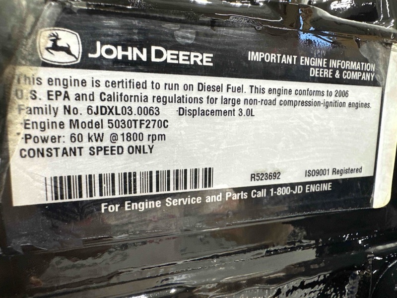 John Deere 5030TF270 Engine