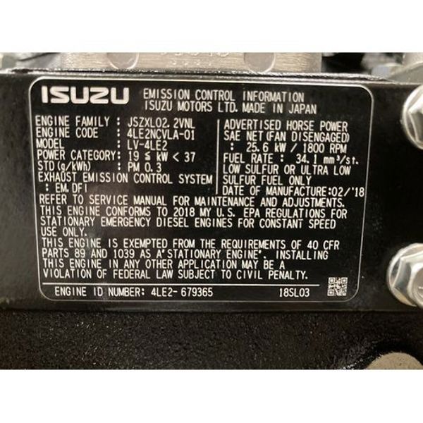 Isuzu 4LE2 Engine