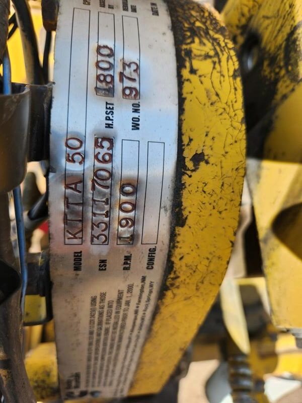 Cummins KTTA50 Engine