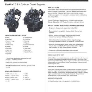 Perkins 1004.40 Engine