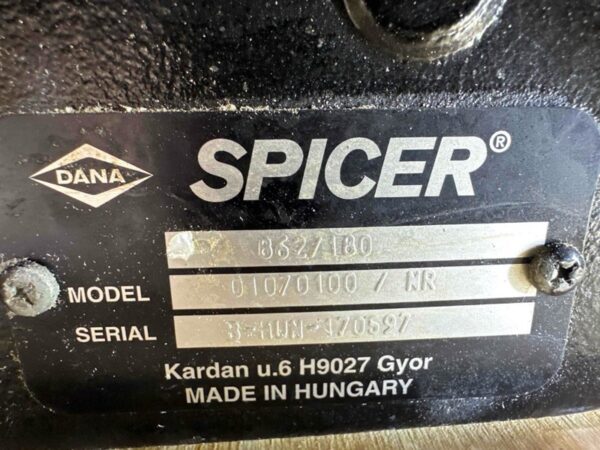 Spicer 01070100/AA/862/180 Transmission - Image 3