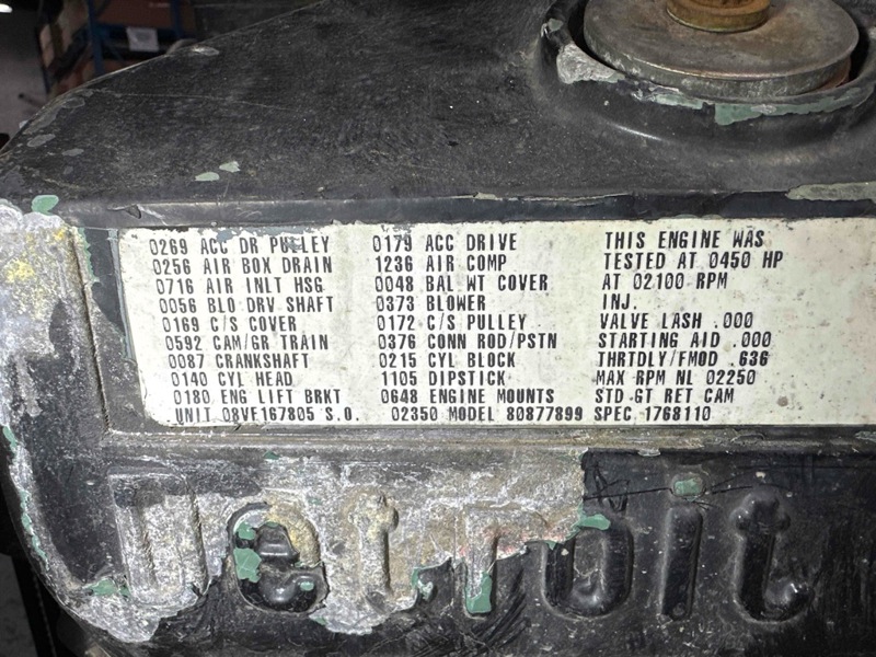 Detroit 8V92TA Engine