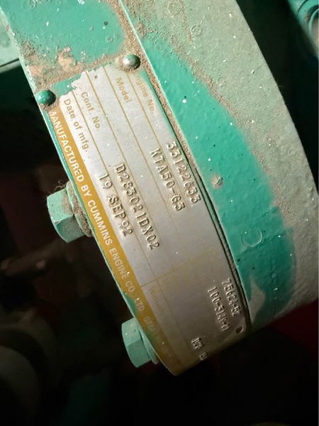 Cummins KTA50G3 Engine